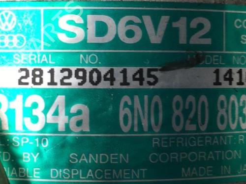 AC compressor VW POLO (6N2) 1.4 | BP27336535M34  - Image 6