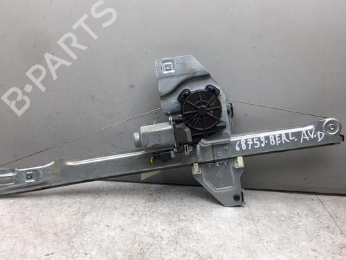 Used Front right window mechanism Front right window mechanism CITROËN BERLINGO Box Body/MPV (B9) 1.6 HDi / BlueHDi 75 (75 hp) 25514451 25514451