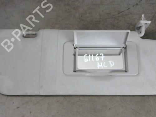 Used Right sun visor MERCEDES-BENZ M-CLASS (W164) ML 280 CDI 4-matic (164.120) (190 hp) 25523605