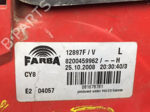 Left taillight RENAULT CLIO III (BR0/1, CR0/1) 1.5 dCi (C/BR0G, C/BR1G) | BP25575743C34 