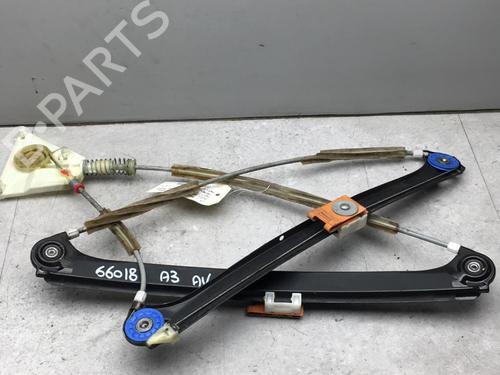 Vindusheismekanisme høyre foran AUDI A3 Sportback (8PA) 2.0 TDI 16V (140 hp) 25520804