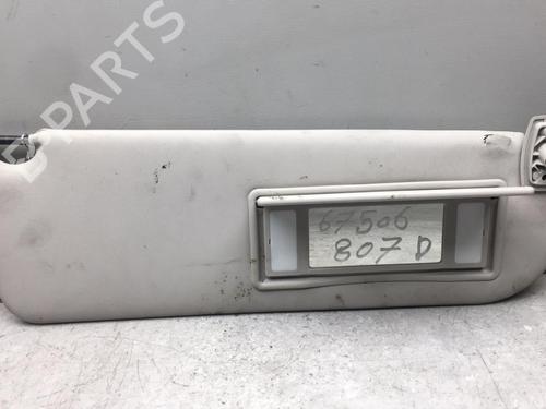 Used Right sun visor PEUGEOT 807 (EB_) 2.0 HDi (107 hp) 25535220