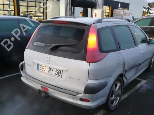 Tailgate lock PEUGEOT 206 Hatchback (2A/C) 2.0 HDI 90 | BP25532891C101 