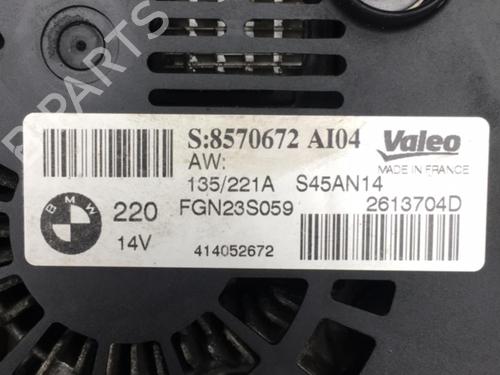 Alternator BMW X4 (F26) xDrive 30 d | BP25514150M7  - Image 5