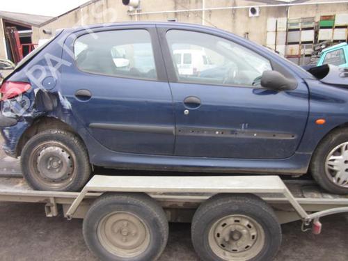 Højre bagtil lås PEUGEOT 206 Hatchback (2A/C) 1.9 D | BP25523202C99 