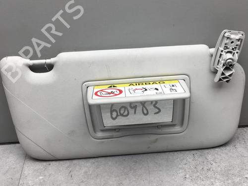 Used Right sun visor FORD FIESTA VII (HJ, HF) 1.1 Ti-VCT (86 hp) 25559896