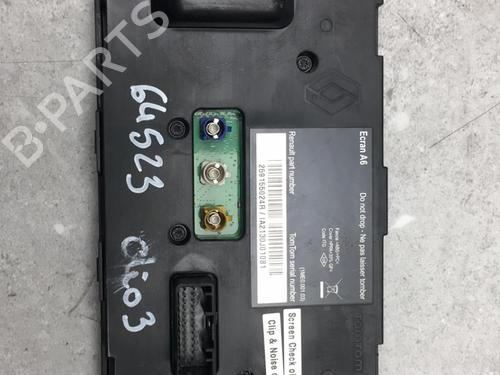 Multifunctionele display RENAULT CLIO III Grandtour (KR0/1_) 1.5 dCi (KR0G) (68 hp) 25525407
