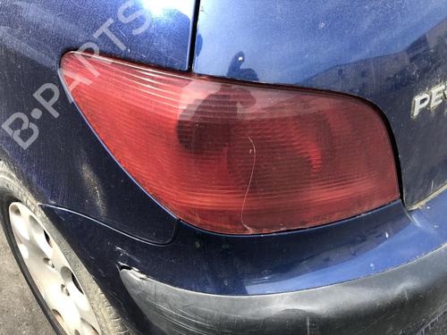 Rear bumper PEUGEOT 307 (3A/C) 2.0 HDi 110 | BP25584428C8 