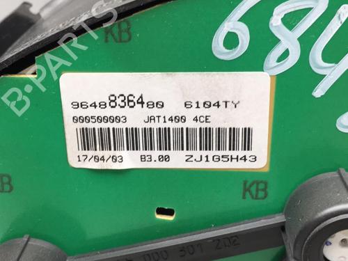 Kombinert Instrument PEUGEOT 206 Hatchback (2A/C) 1.4 i | BP25515553C47 