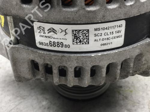 Generator PEUGEOT 208 II (UB_, UP_, UW_, UJ_) 1.5 BlueHDI 100 (102 hp) 25575963