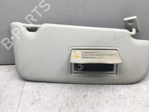 Used Right sun visor NISSAN QASHQAI / QASHQAI +2 I (J10, NJ10, JJ10E) 2.0 (141 hp) 25538018