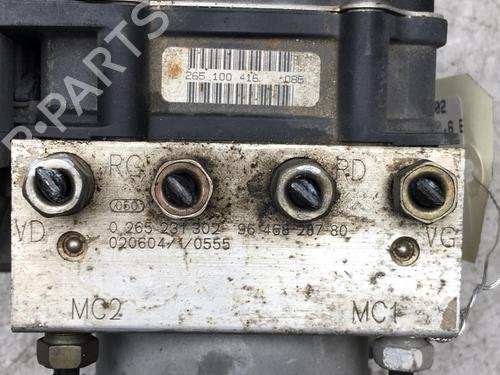 ABS Bremseaggregat PEUGEOT 307 (3A/C) 1.6 16V (109 hp) 25575455