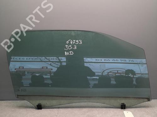 Used Front right door window CITROËN DS3 (SA_) 1.6 VTi 120 (120 hp) 25517262