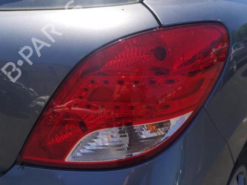 Rear bumper PEUGEOT 207 (WA_, WC_) 1.6 HDi | BP25523783C8 