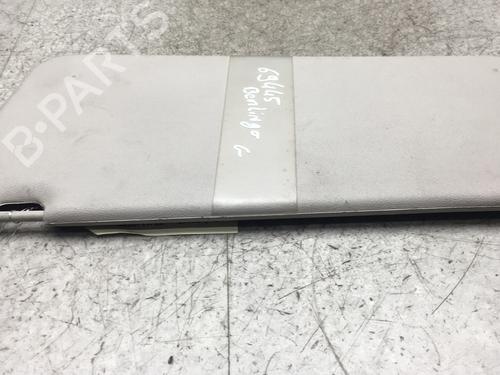 Used Left sun visor CITROËN BERLINGO / BERLINGO FIRST MPV (MF_, GJK_, GFK_) 1.6 HDI 90 (MF9HX) (90 hp) 25546461