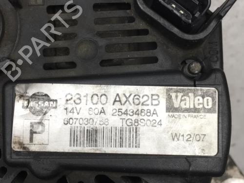 Generator NISSAN MICRA III (K12) 1.2 16V (80 hp) 25520431
