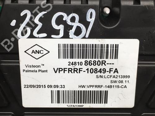 Instrument cluster RENAULT CLIO IV (BH_) 1.5 dCi 75 | BP25551006C47 