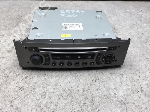 Used Radio Radio PEUGEOT 308 SW I (4E_, 4H_) 1.6 HDi (92 hp) 25585043 25585043