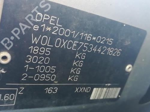Hood OPEL MERIVA A MPV (X03) 1.7 DTI (E75) | BP25577334C1 