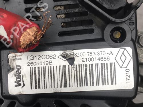 Alternator RENAULT MEGANE III Hatchback (BZ0/1_, B3_) 1.9 dCi (BZ0N, BZ0J) | BP25575543M7