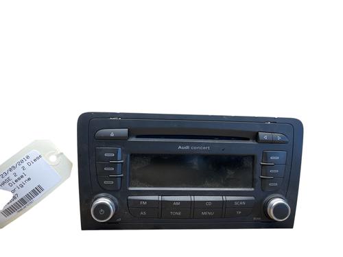 Used Radio AUDI A3 (8P1) 2.0 TDI 16V (140 hp) 25565501