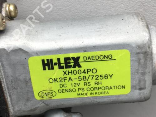 Front right window mechanism KIA CARENS II MPV (FJ) 2.0 CRDi | BP25577309C23 