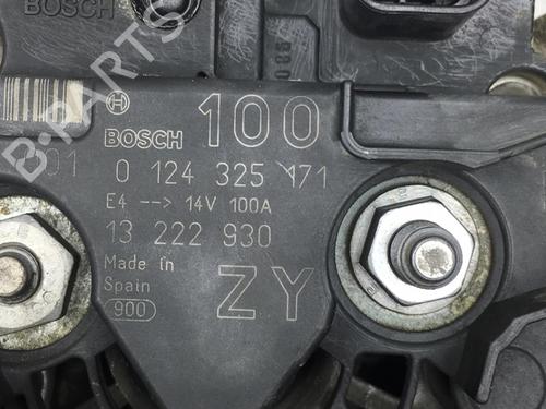 Used Alternator OPEL MERIVA A MPV (X03) 1.4 16V Twinport LPG (E75) (90 hp) 25532748