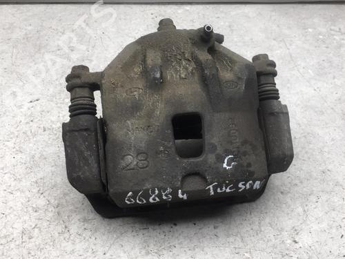 Used Left front brake caliper HYUNDAI TUCSON (JM) 2.0 CRDi (140 hp) 25576260