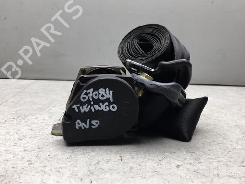 Used Front right seatbelt Front right seatbelt RENAULT TWINGO I (C06_) 1.2 (C063, C064) (55 hp) 25555719 25555719