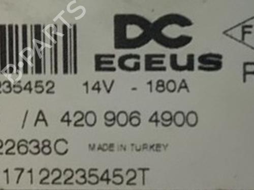 Alternator RENAULT MEGANE IV Hatchback (B9A/M/N_) 1.5 Blue dCi 115 (B9A6) | BP27259826M7 - Image 5