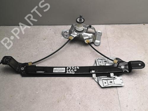 Used Rear right window mechanism SEAT LEON (1P1) 1.2 TSI (105 hp) 25519774