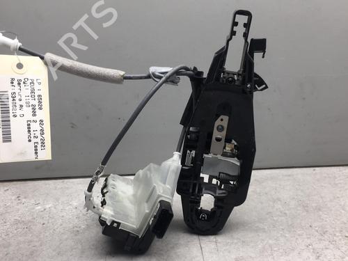 Front right lock PEUGEOT 2008 II (UD_, US_, UY_, UJ_, UR_, UC_) 1.2 PureTech 130 (USHNS, URHNS) | BP25538866C97 