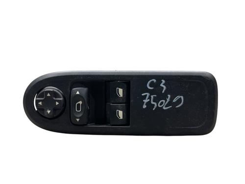 Used Left front window switch CITROËN C3 II (SC_) 1.4 HDi 70 (SC8HZC, SC8HR0, SC8HP4) (68 hp) 28201314