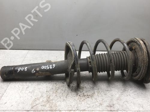 Used Right front shock absorber PEUGEOT 206 Hatchback (2A/C) 1.4 i (75 hp) 25534418