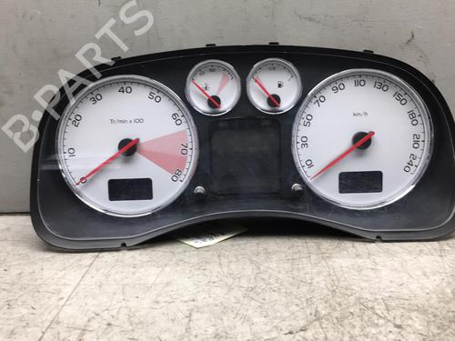 Used Instrument cluster PEUGEOT 307 CC (3B) 1.6 16V (110 hp) 25510708