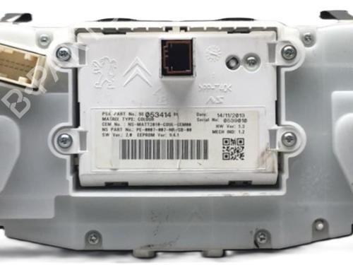 Instrument cluster PEUGEOT 2008 I (CU_) 1.6 HDi | BP25534641C47 - Image 7
