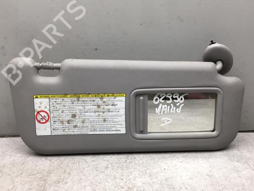 Used Right sun visor TOYOTA YARIS (_P9_) 1.0 VVT-i (KSP90_, KSP90R) (69 hp) 25578864