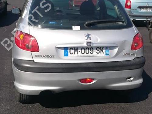 AC-Styringsenhed/Manøvreenhed PEUGEOT 206 Hatchback (2A/C) 2.0 HDI 90 | BP25552728I5 