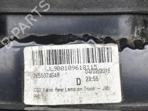 Højre baglygte bagklap RENAULT SCÉNIC III (JZ0/1_) 1.2 TCe (131 hp) 25576181