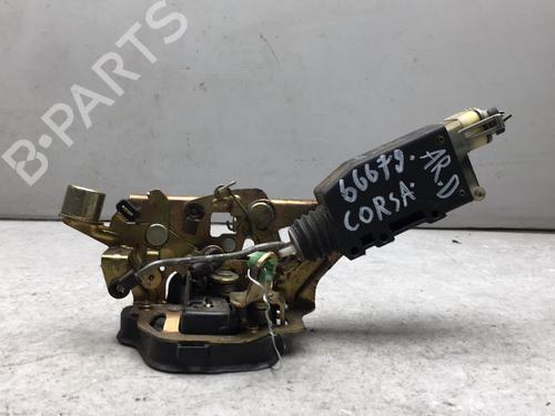 Høyre bak lås OPEL CORSA B (S93) 1.4 i (F08, F68, M68) (60 hp) 25520106