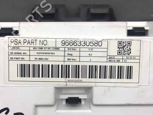 Instrument cluster CITROËN C5 III Break (RW_) 2.0 HDi | BP25581730C47 