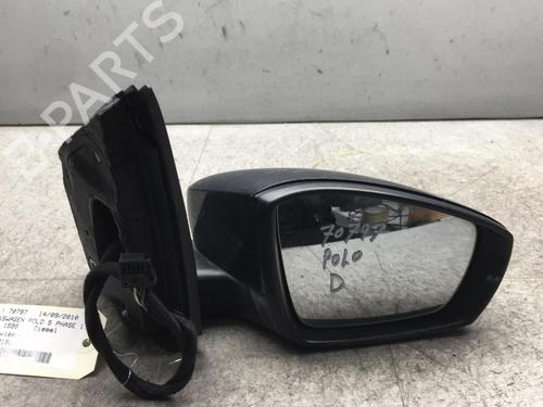 Right mirror VW POLO V (6R1, 6C1) 1.6 TDI | BP25541944C27 