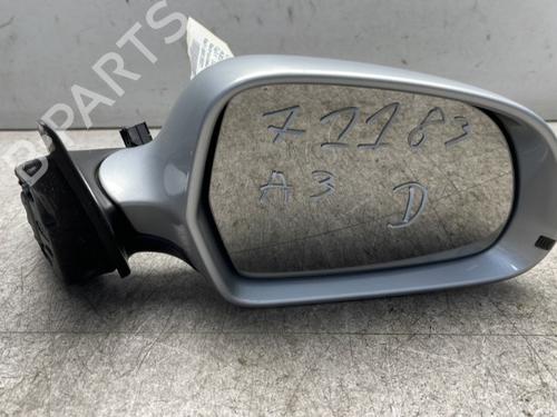 Used Right mirror AUDI A3 Sportback (8PA) 2.0 TDI 16V (140 hp) 25573348