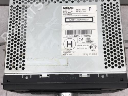 Radio NISSAN NV200 Van 1.5 dCi 85 (M20, M20N, M20M) | BP25561167E6 