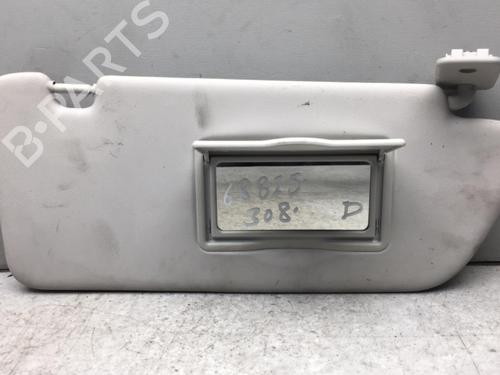 Used Right sun visor PEUGEOT 308 I (4A_, 4C_) 1.6 HDi (92 hp) 25575624