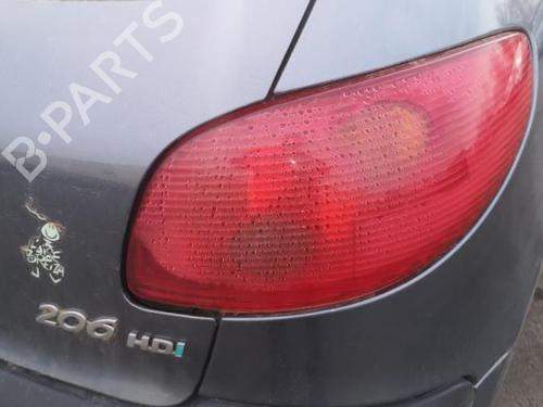 Højre bagtil lås PEUGEOT 206 Hatchback (2A/C) 1.4 HDi eco 70 | BP25554718C99 