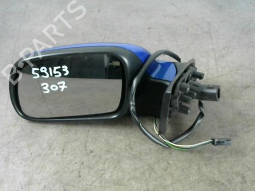 Used Left mirror PEUGEOT 307 Break (3E) 1.6 HDi (90 hp) 25515889