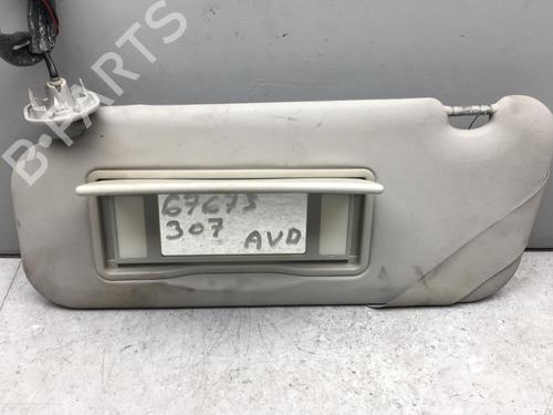 Used Right sun visor Right sun visor PEUGEOT 307 Break (3E) 2.0 HDI 110 (107 hp) 25557765 25557765