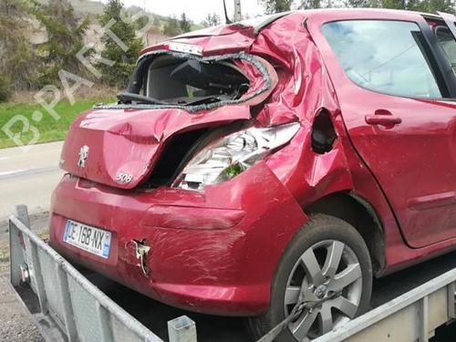 Front right lock PEUGEOT 308 I (4A_, 4C_) 1.6 HDi | BP25578743C97 
