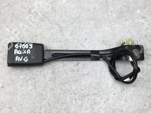 Used Seat buckle OPEL AGILA B (H08) 1.0 (F68) (65 hp) 25557663
